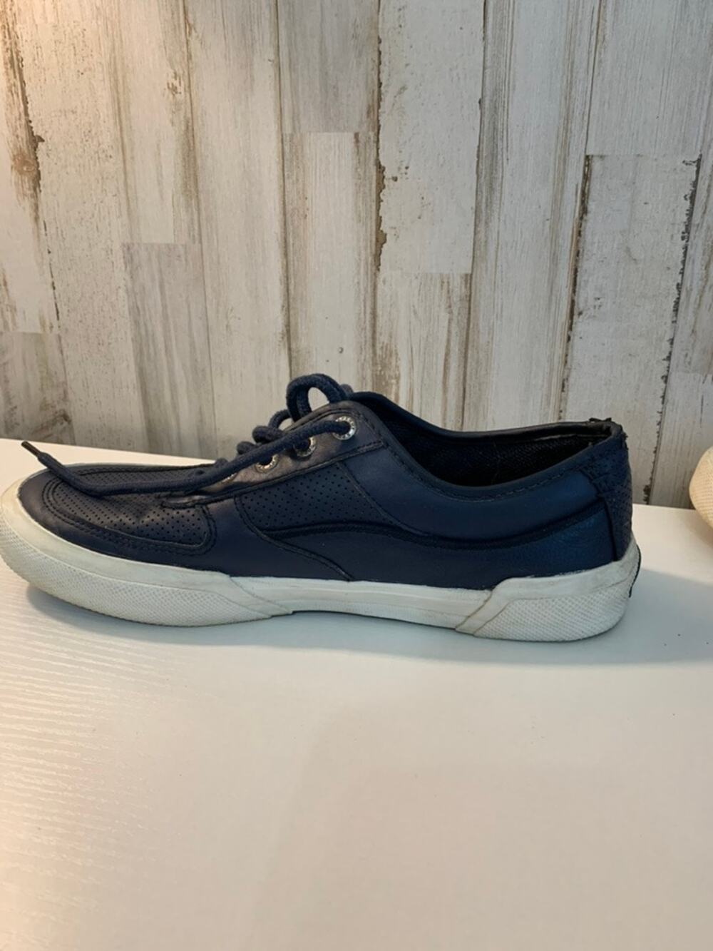 Sperry Soletide SeaCycled Men's Navy Blue/White Size 8.5 M